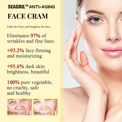 🌿【Official Brand Store】 SEAGRIL™ Anti-Aging&Wrinkle Reduce FACE CREAM(🔥Limited Time Discount)